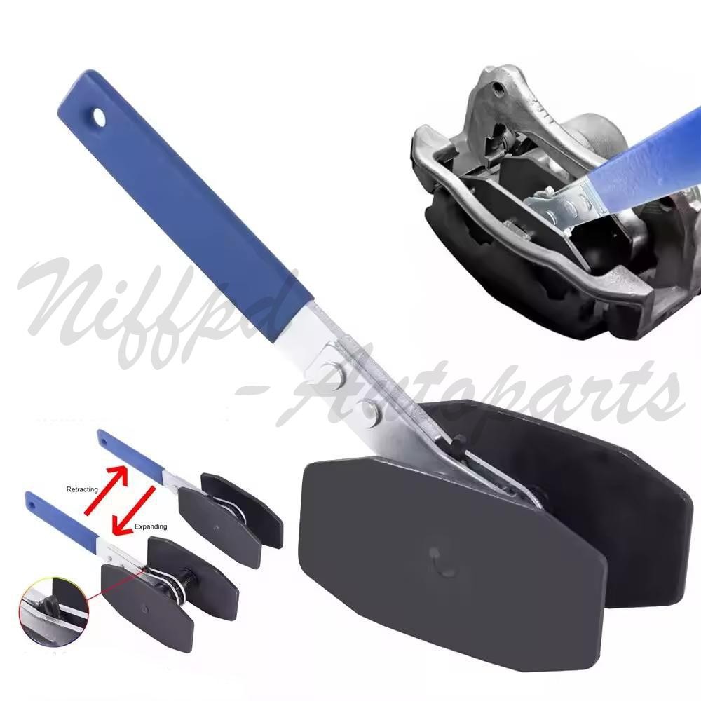 Car Ratchet Brake Piston Spreader Wrench Caliper Pad Install Tool Press Ratchet