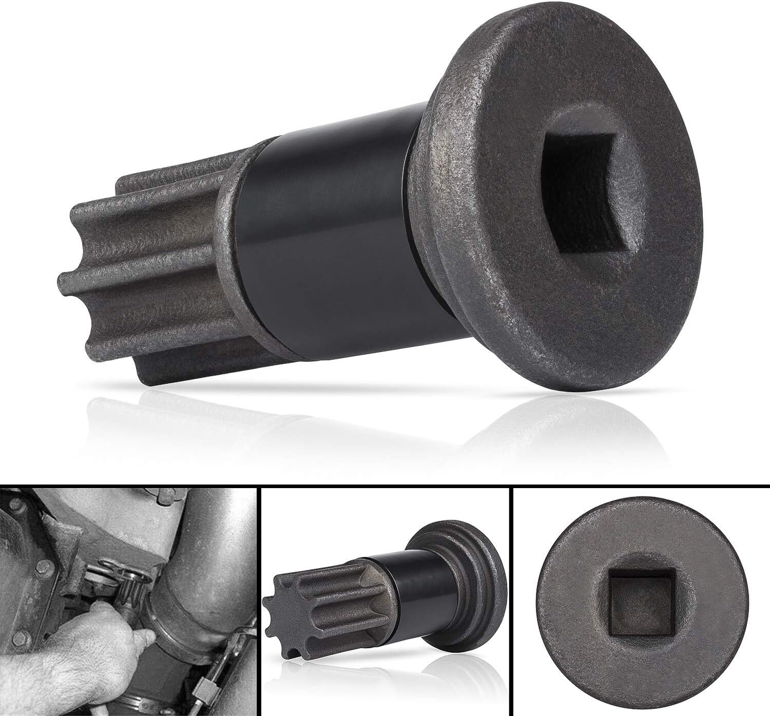 For Dodge Cummins Engine Barring Tool Injection Pump Gear Puller Lock Nut Wrench