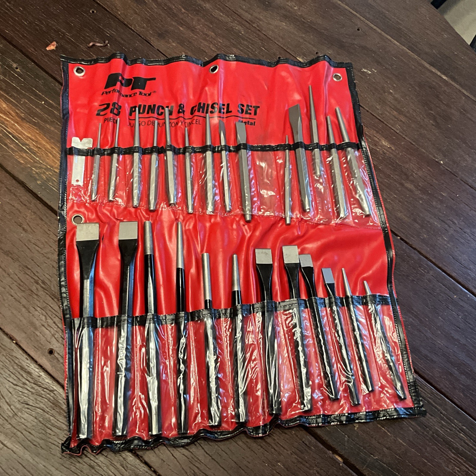 Performance Tool W754 28 Piece Punch and Chisel set