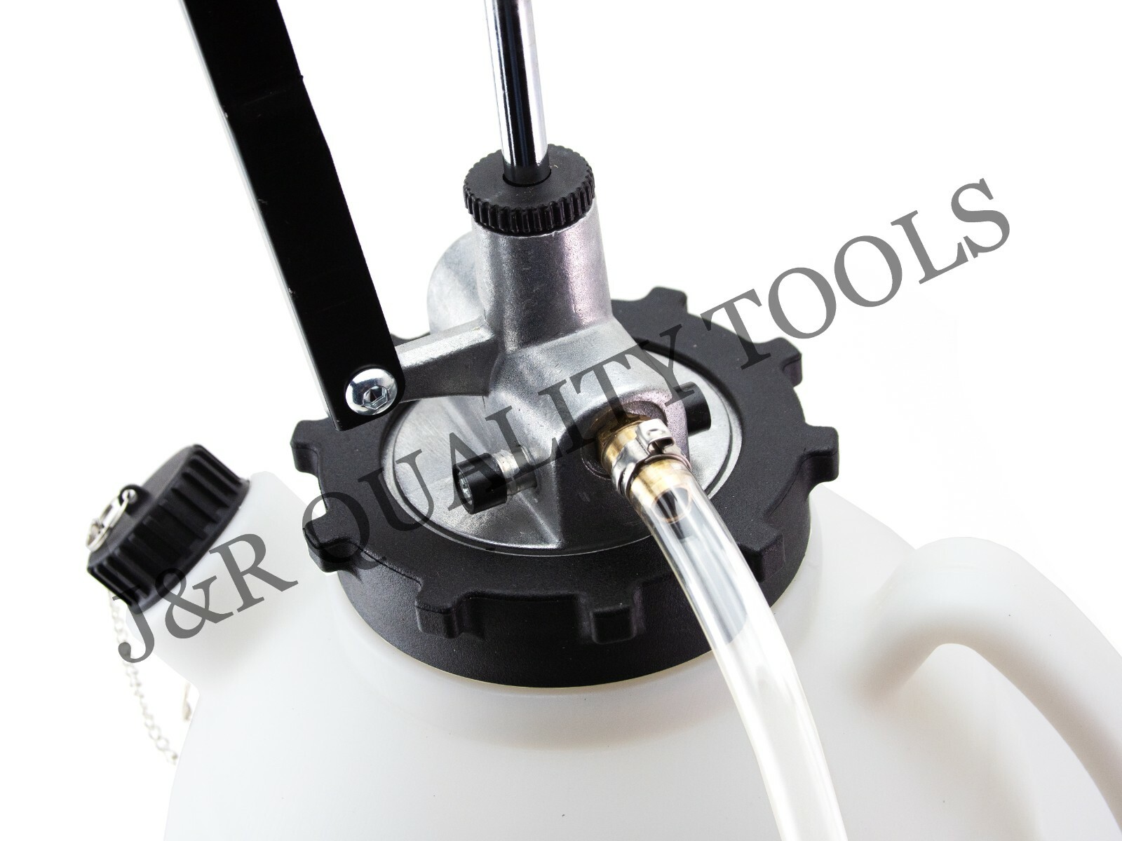 7 Liter transmission oil filling tool with 15pc adaptor set
