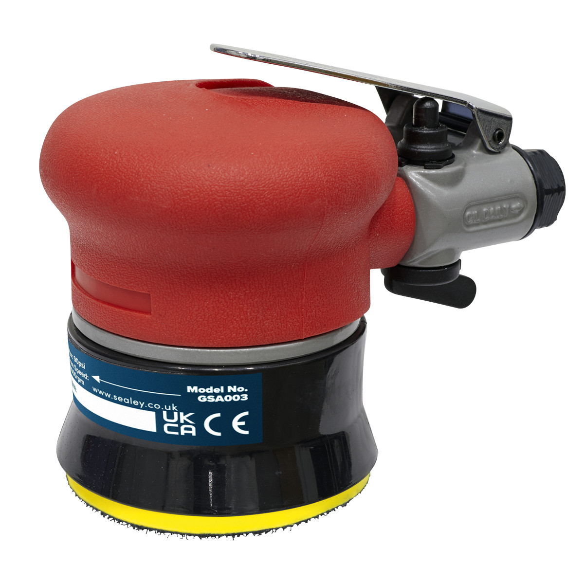 Sealey GSA003 Air Palm Orbital Sander 75mm