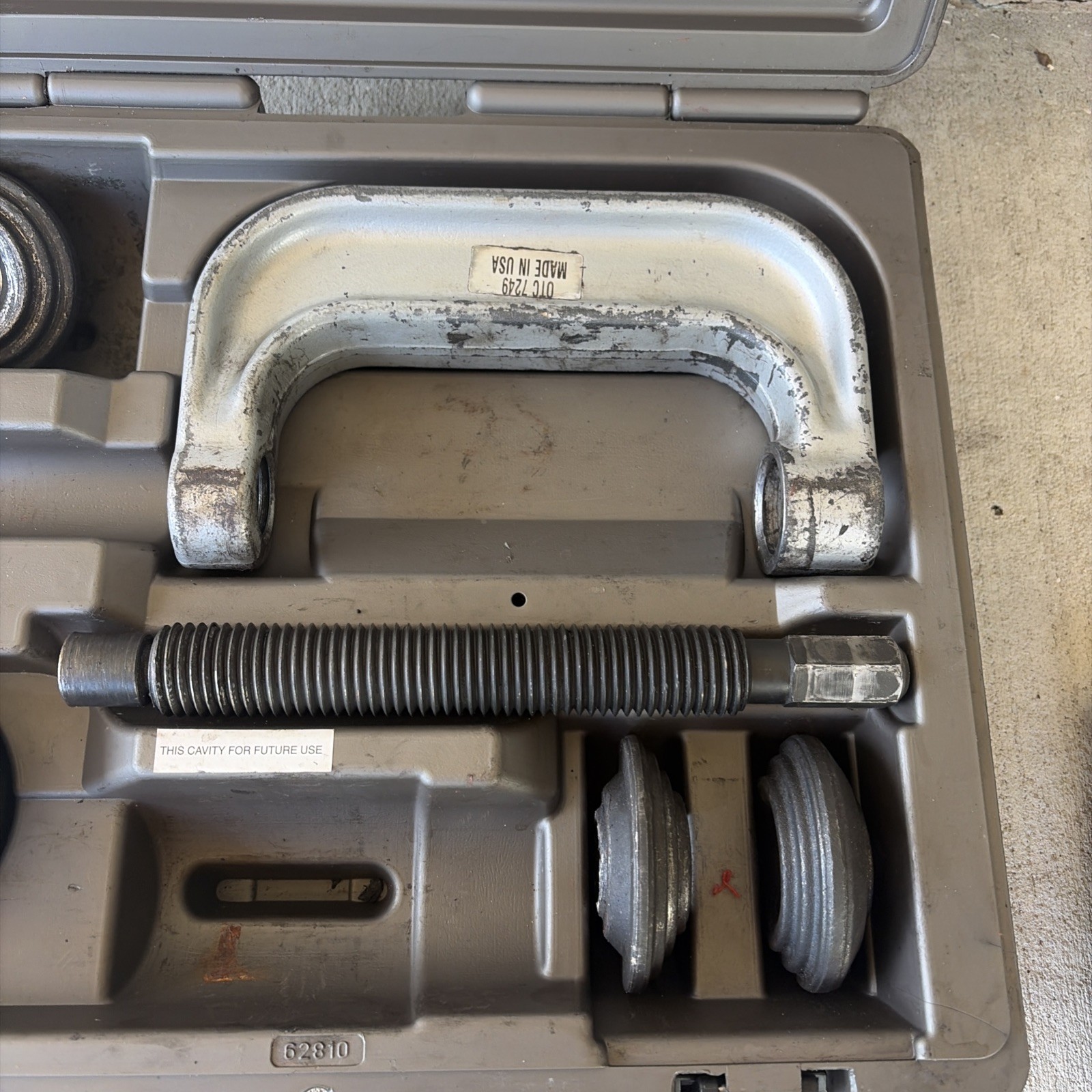 OTC, SPX Corp. 7249 3-in-1 Service Set ~ Ball Joint Starter Service Kit in Case