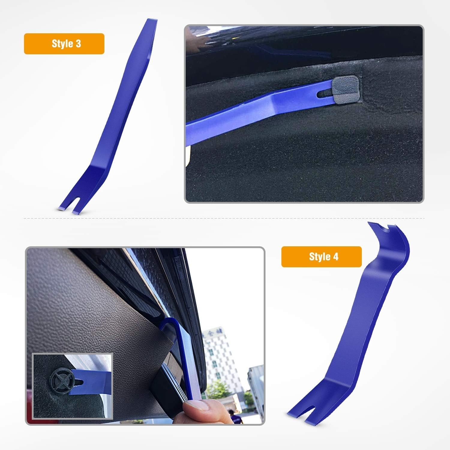 GOOACC 5PCS Auto Trim Removal Tool Kit No-Scratch Pry Tool Kit new
