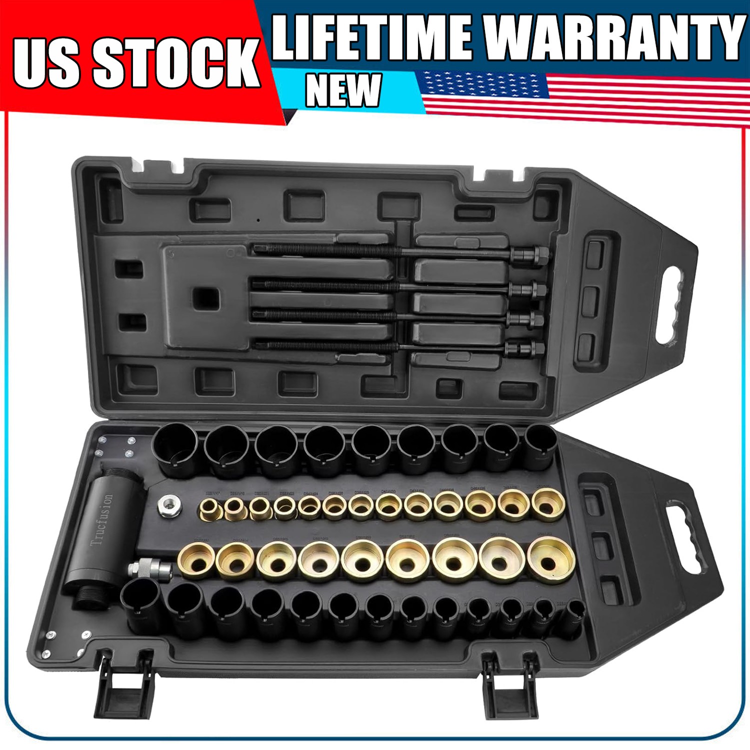 Hydraulic Sleeve Kit Bushes Bushing Bearings Removal Installation Tool Universal