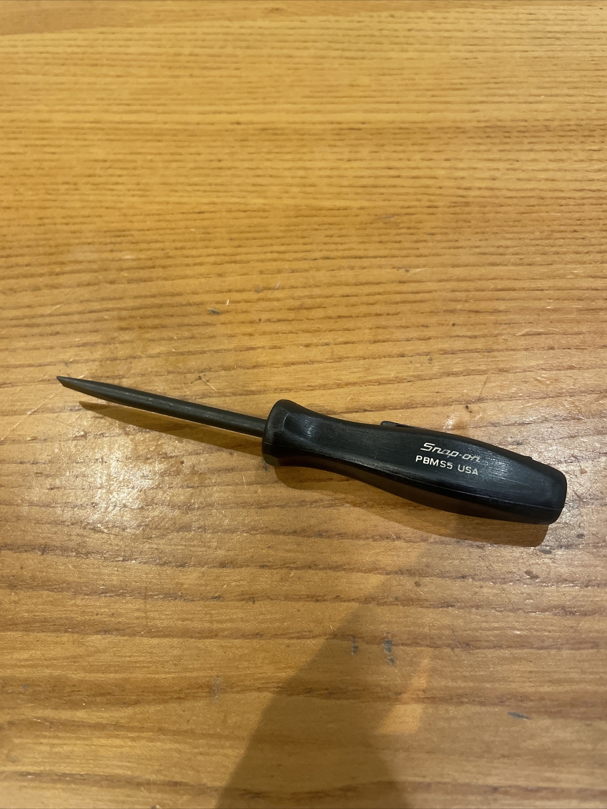 NEW Snap-on USA Mini Pocket Prybar Straight BLACK PBMS5