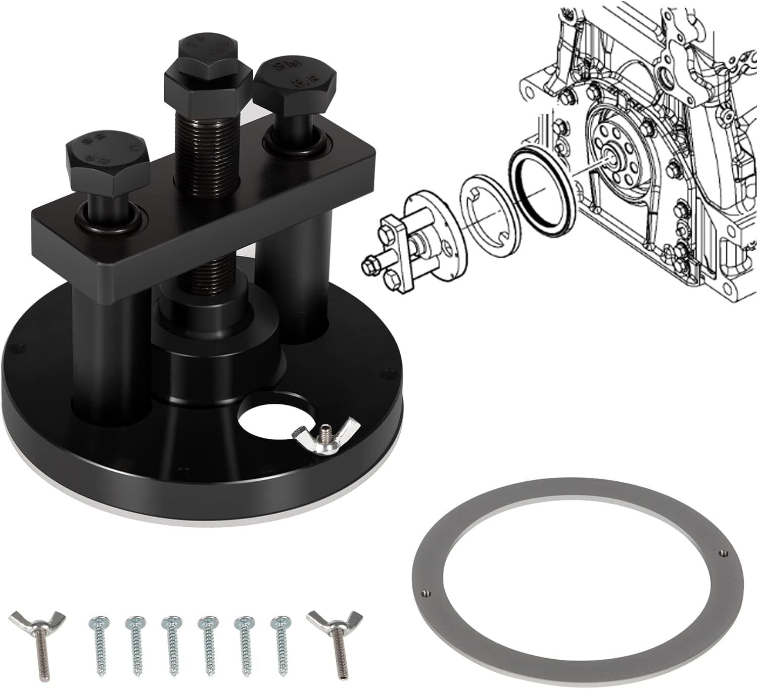 Detroit DD13 DD15 Front Crankshaft Seal Remover/Installer Tool W541589023300