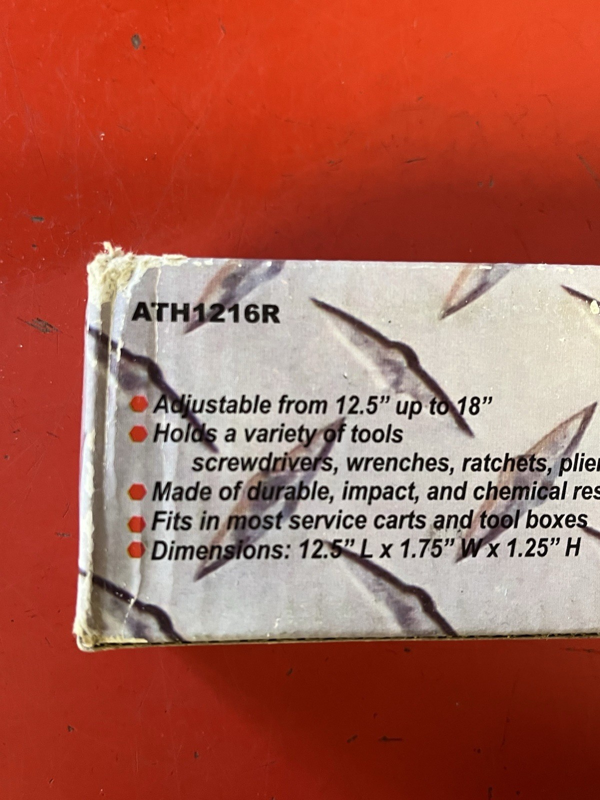 Mechanics Time Saver Adjustable Spring Tool Holder, Red #ATH1216R