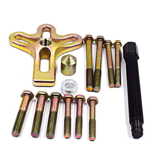 Heavy Duty Steering Wheel Puller Harmonic Balancer Gear Pulley Crankshaft Tools