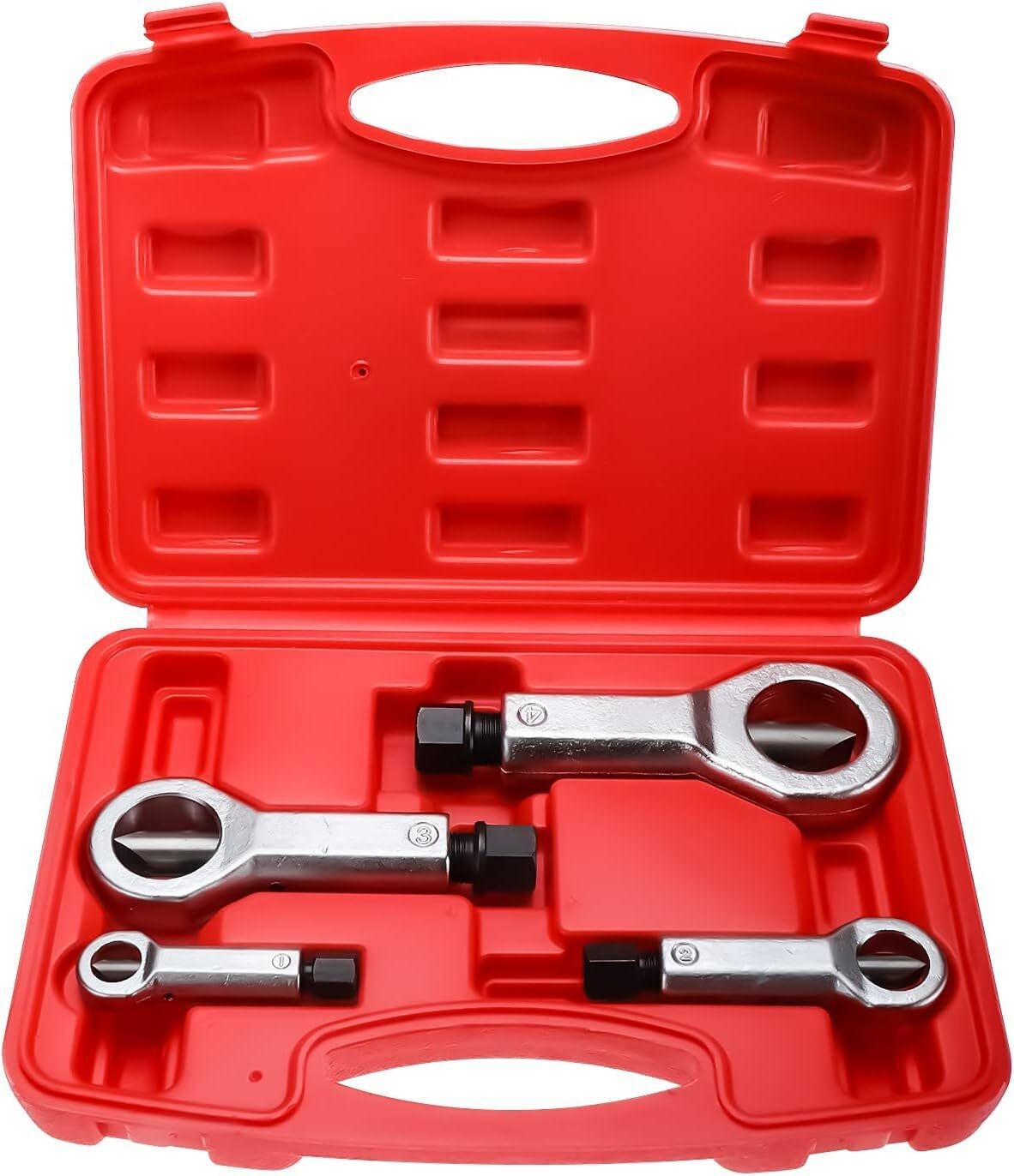 Nut Splitter Breaker 9-27mm Nut Remover Extractor Adjustable Cracker Hand Tools