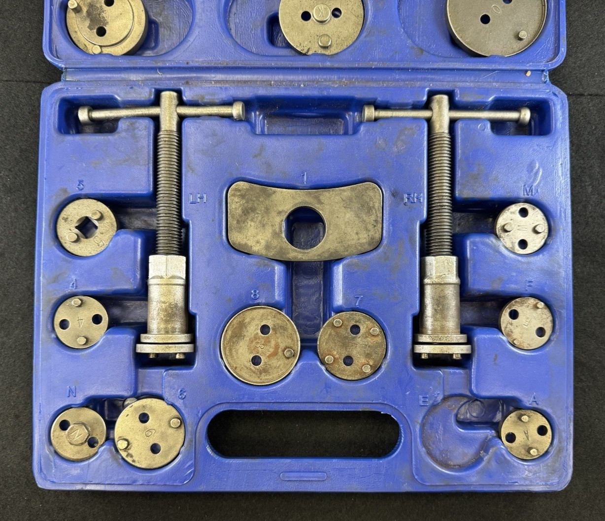 Astro 78618 Brake Caliper Wind Back Tool Set – 17 Pieces (1 Piece Missing)