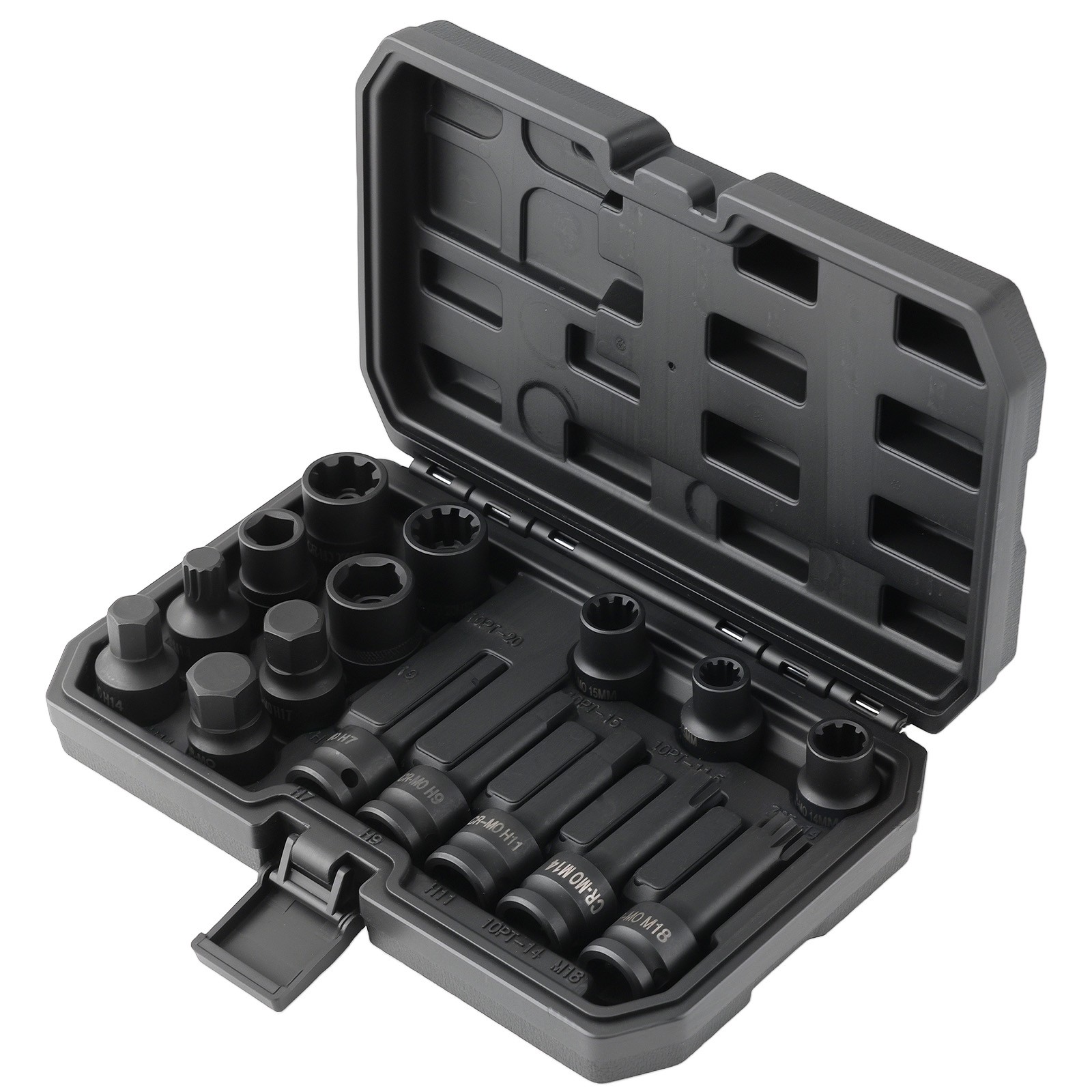 Brake Caliper Special Socket Set 1/2″ Square Drive Socket Wrench Brake Tool Kit