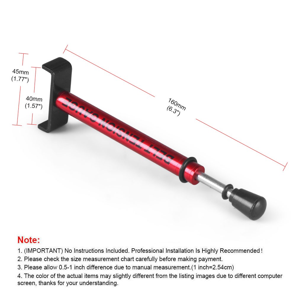 Belt Tension Gauge Tool Adjustable 10Lb Universal Gauge After Belt Replacement