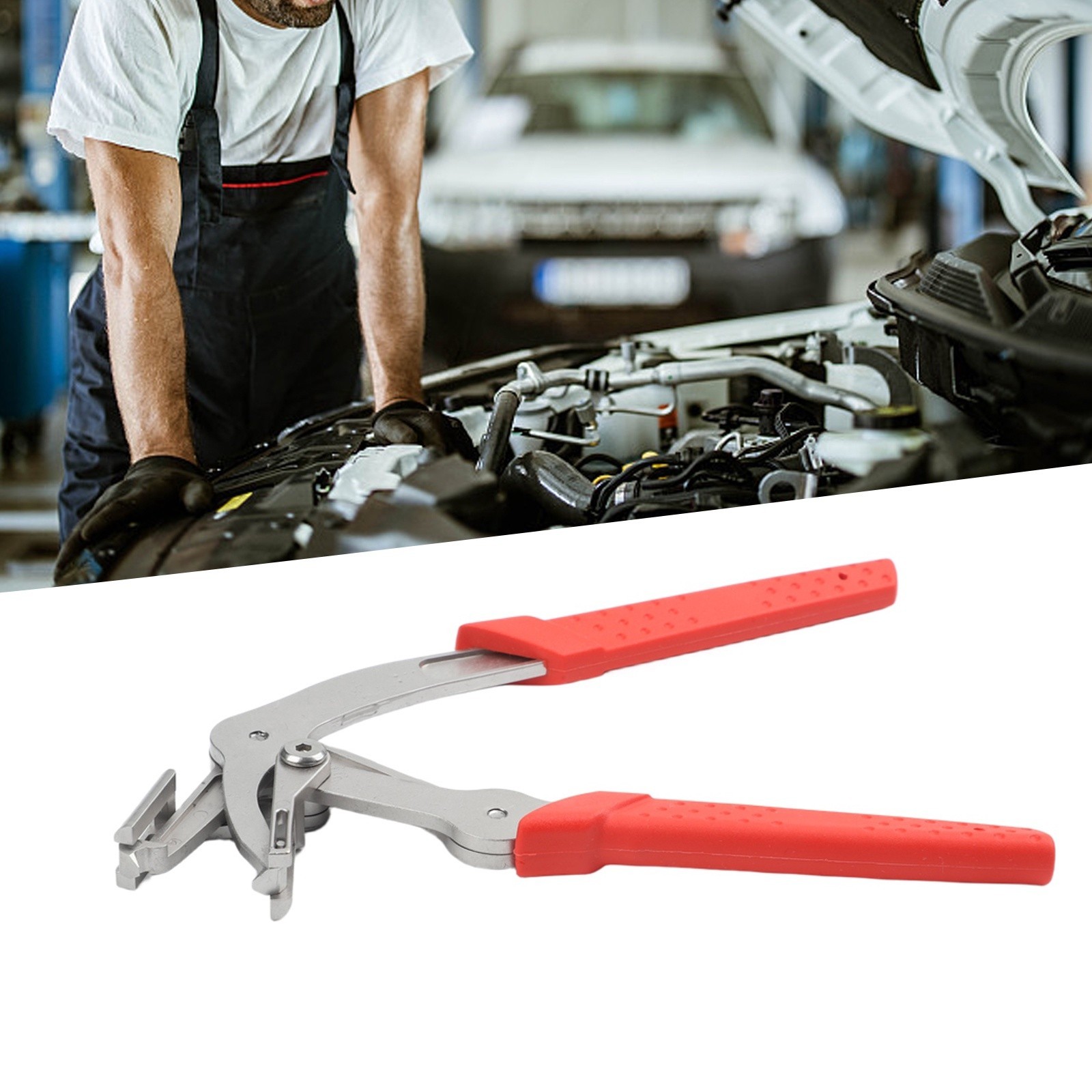 1pc Metal and Plastic Car Clip Pliers Trim Fastener Rivet Removal Tool