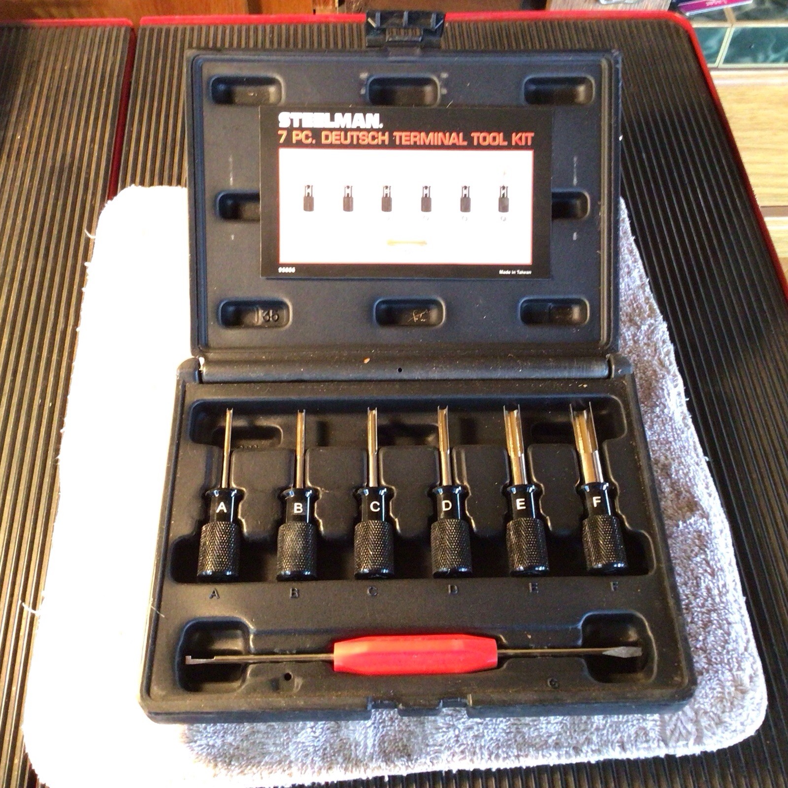 Steel man 7 Piece Deutschmark Terminal Tool Kit With Case