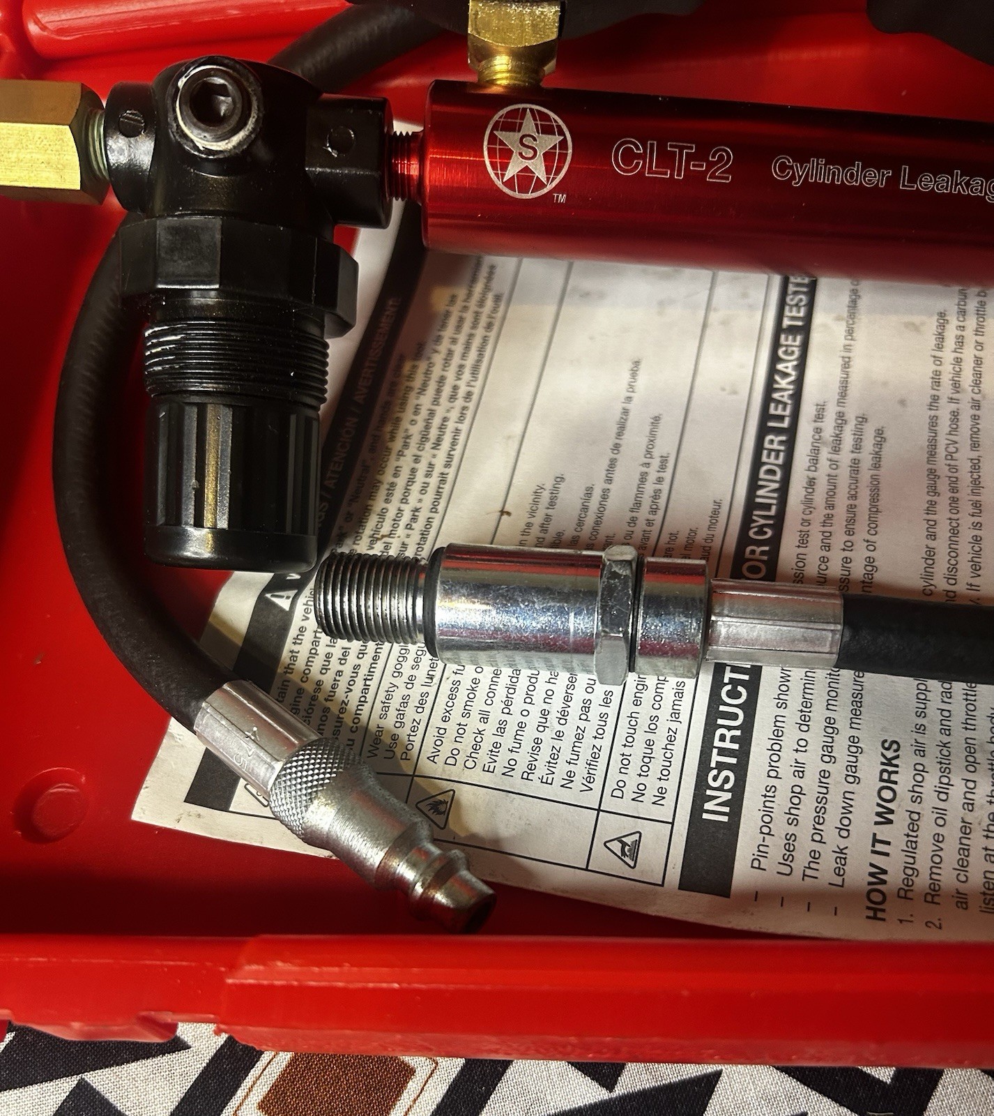 Star Products CLT-2PB Cylinder Leakage Tester, pressure tester STACLT-2PB