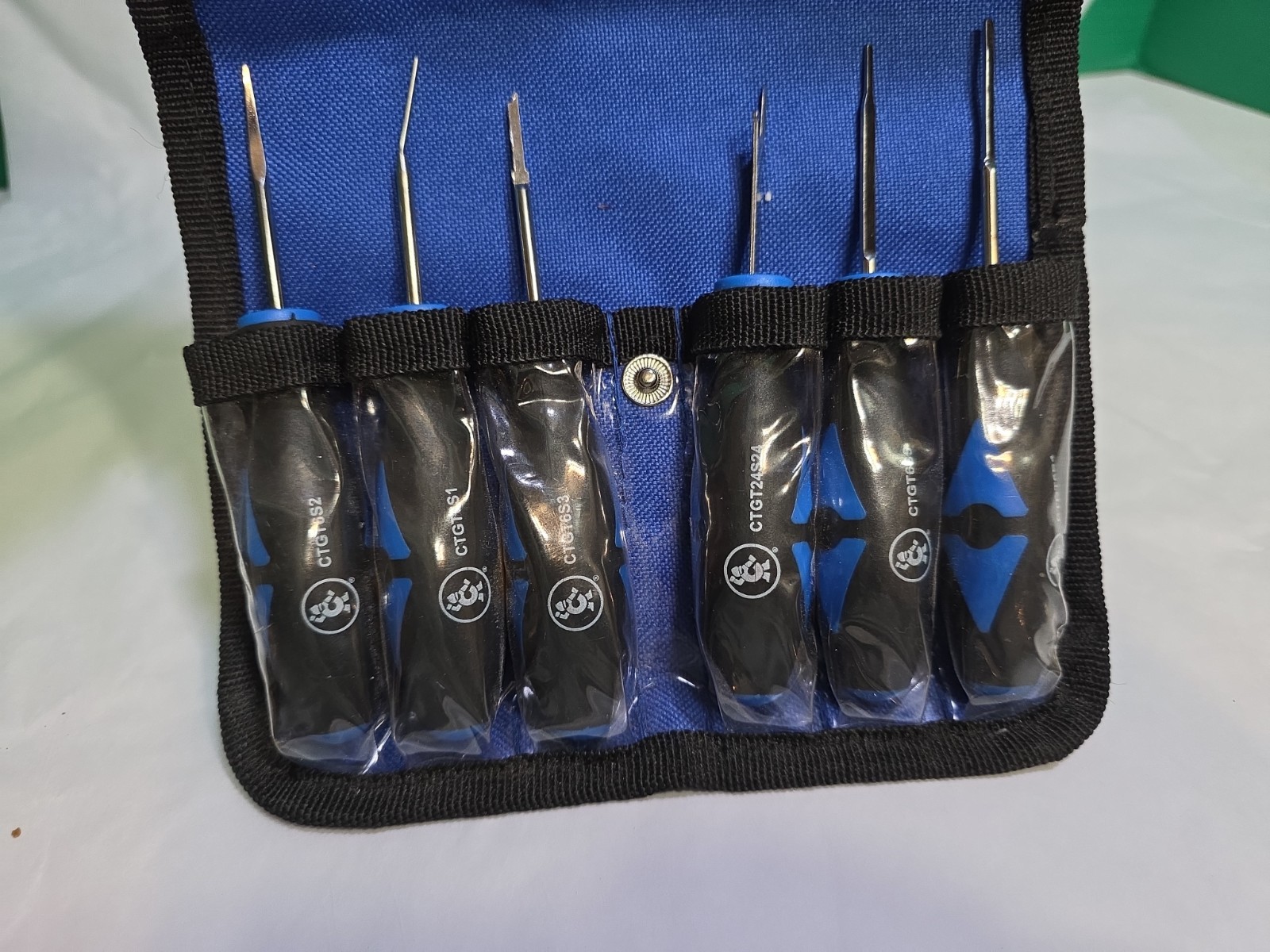 Cornwell CTGT6S 6pc Terminal Release Tool Set, Block / Harness Connector Service