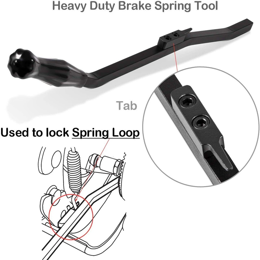 5081 S-Cam Air Brake Spring Snap Shoes Installer Tool For Semi-Truck Heavy Duty.