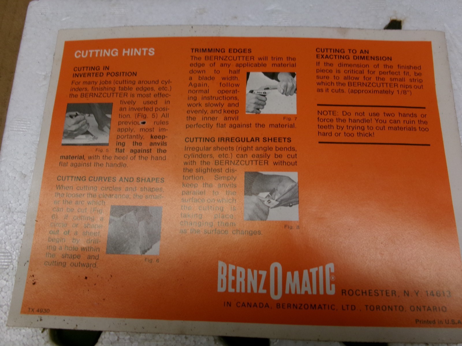 Bernzomatic USA BernzCutter Multi Purpose Cutting Tool No CT30