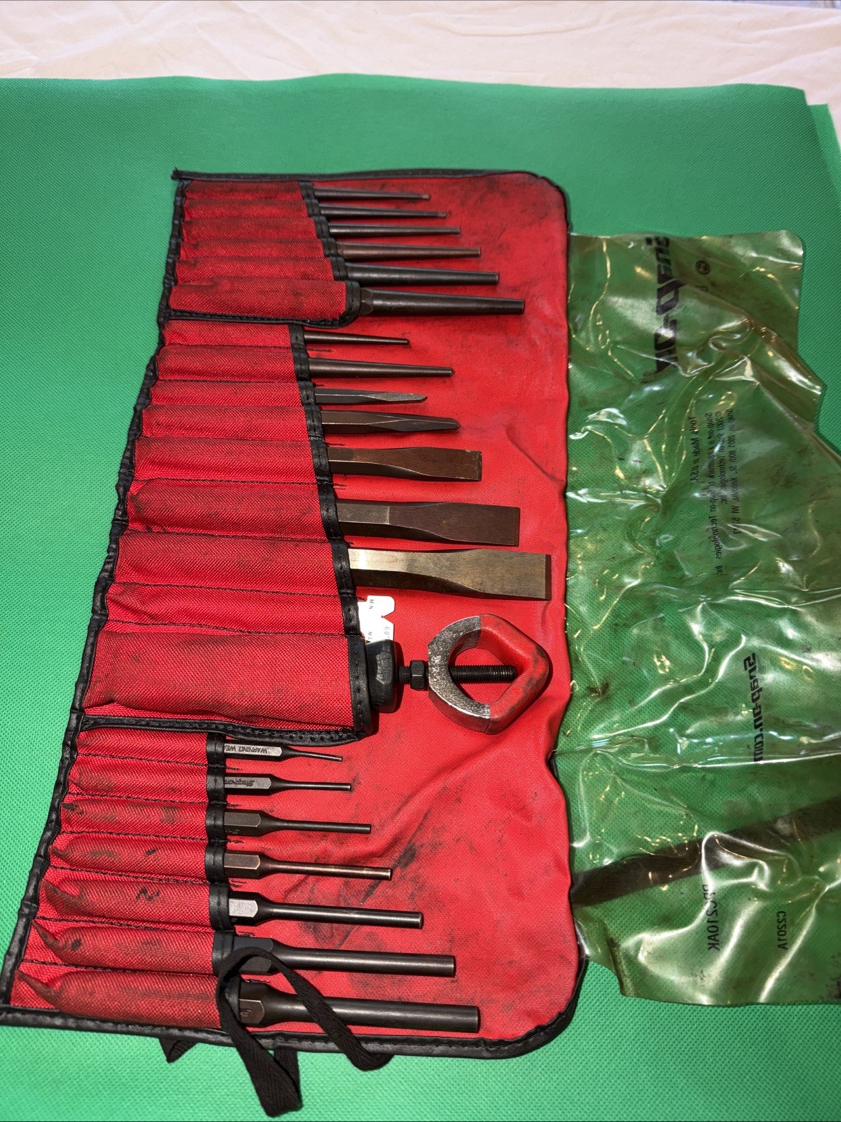 Snap On PPC210Ak Complete Punch And Chisel Set