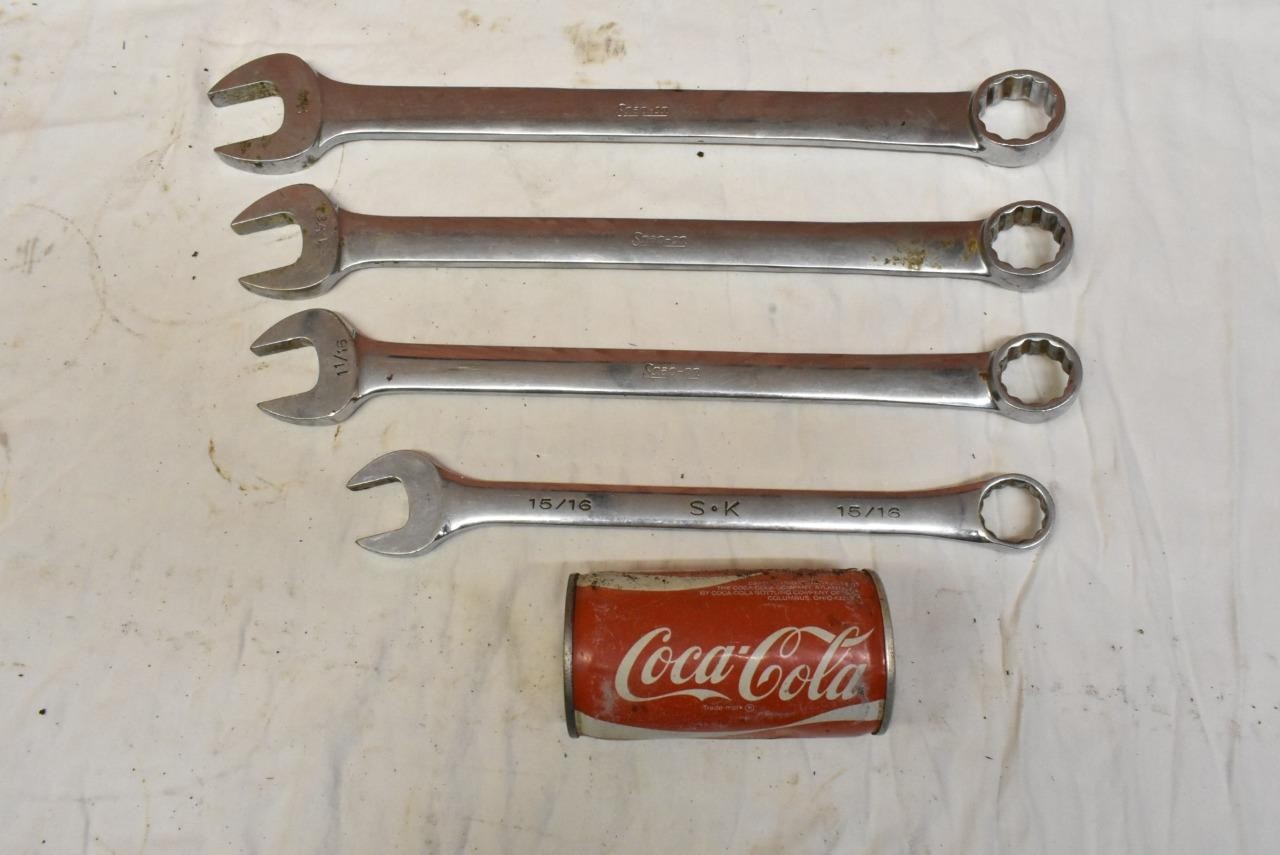 Snap On Wrenches 1-1/4 OEX-40 1-1/8 OEX-36 1-1/16 OEX-34 S-K 15/16 88230