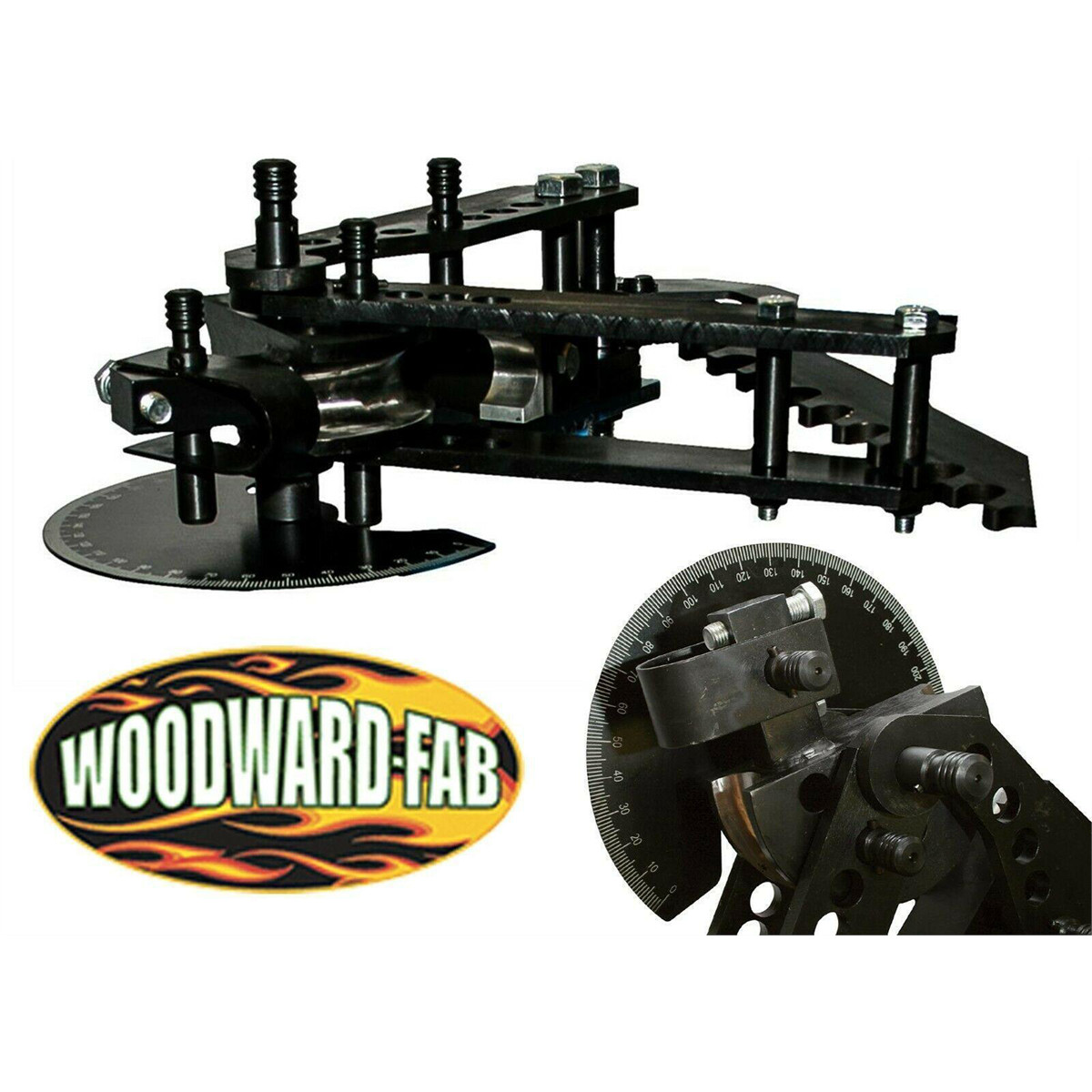 Woodward Fab WFB2 Manual Tube Bender Bends up to 2 Inch Tubing Ratcheting
