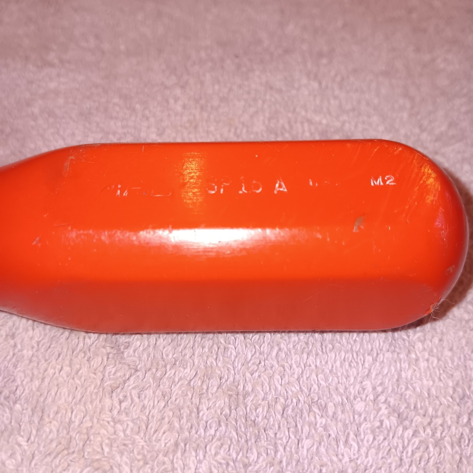 Vintage MAC Tools Carbon Gasket Scraper SP16A Red Hard Handle USA