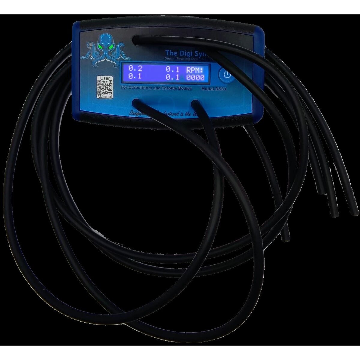 The Digi Sync 4-Channel DS3+ Pro Digital Throttle Body And Carb Sync Tool