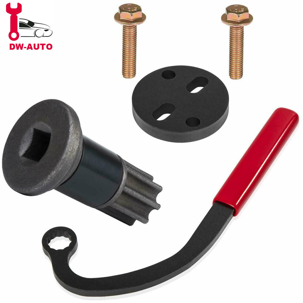 Cummins Engine Barring Tool Injection Pump Gear Puller Lock Nut Wrench for Dodge