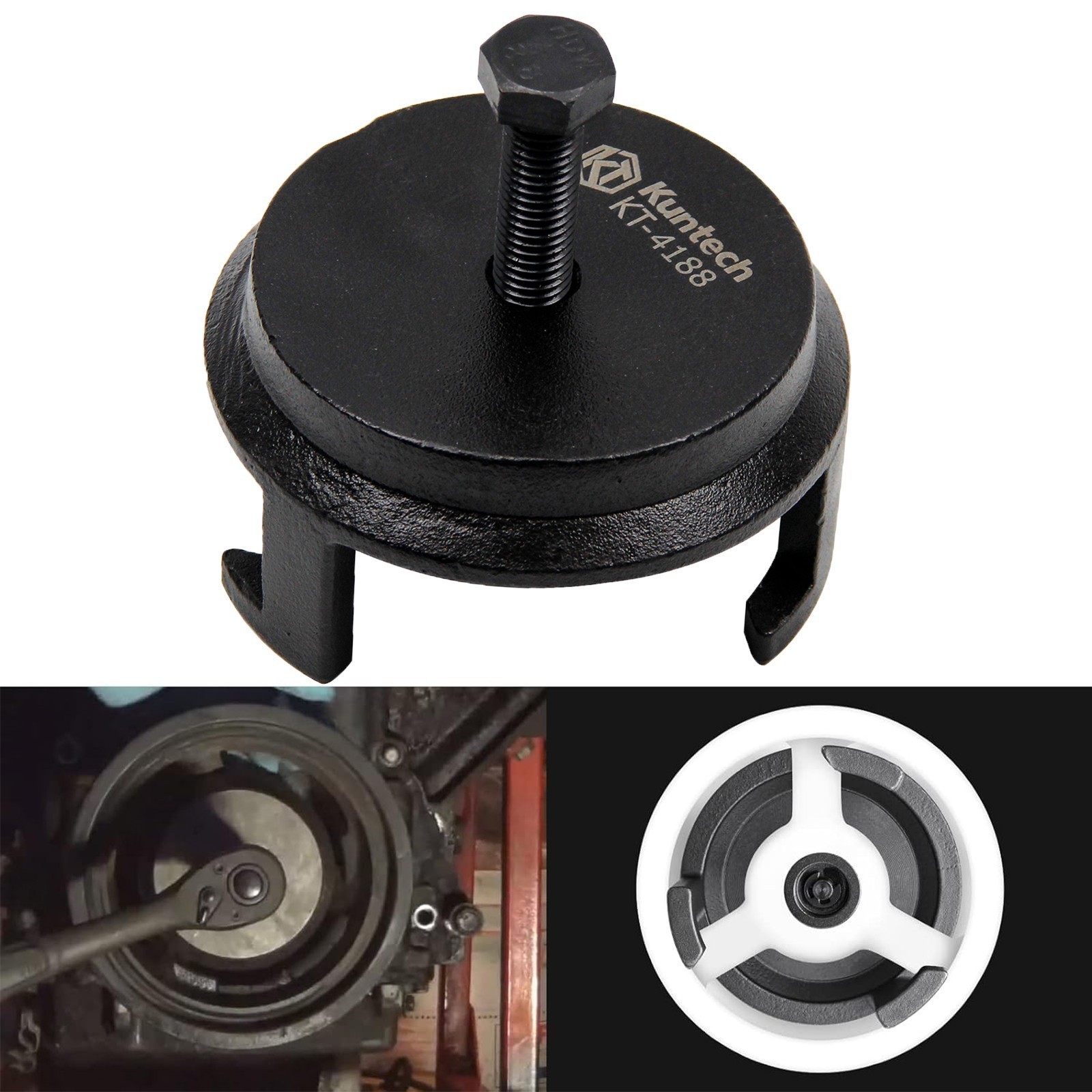 Harmonic Balancer Puller for GM LS Crank Pulley Puller 25264 Engine Removal Tool