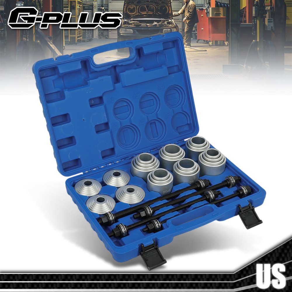 28Pc Press Pull Sleeve Kit Fits Car LCV Bearings Seals Garage Tool