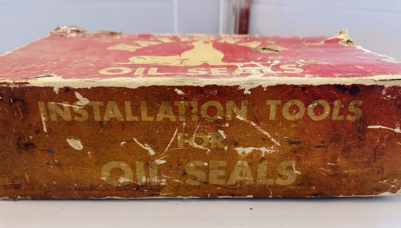 Vintage Used National Oil Seal Tool Installation Kit In Original Box