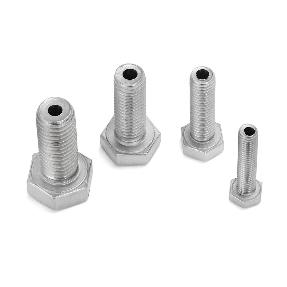 M6 M8 M10 M12 Broken Snapped Stud Drill Guide Kit Stainless Steel 4pcs/set Tool