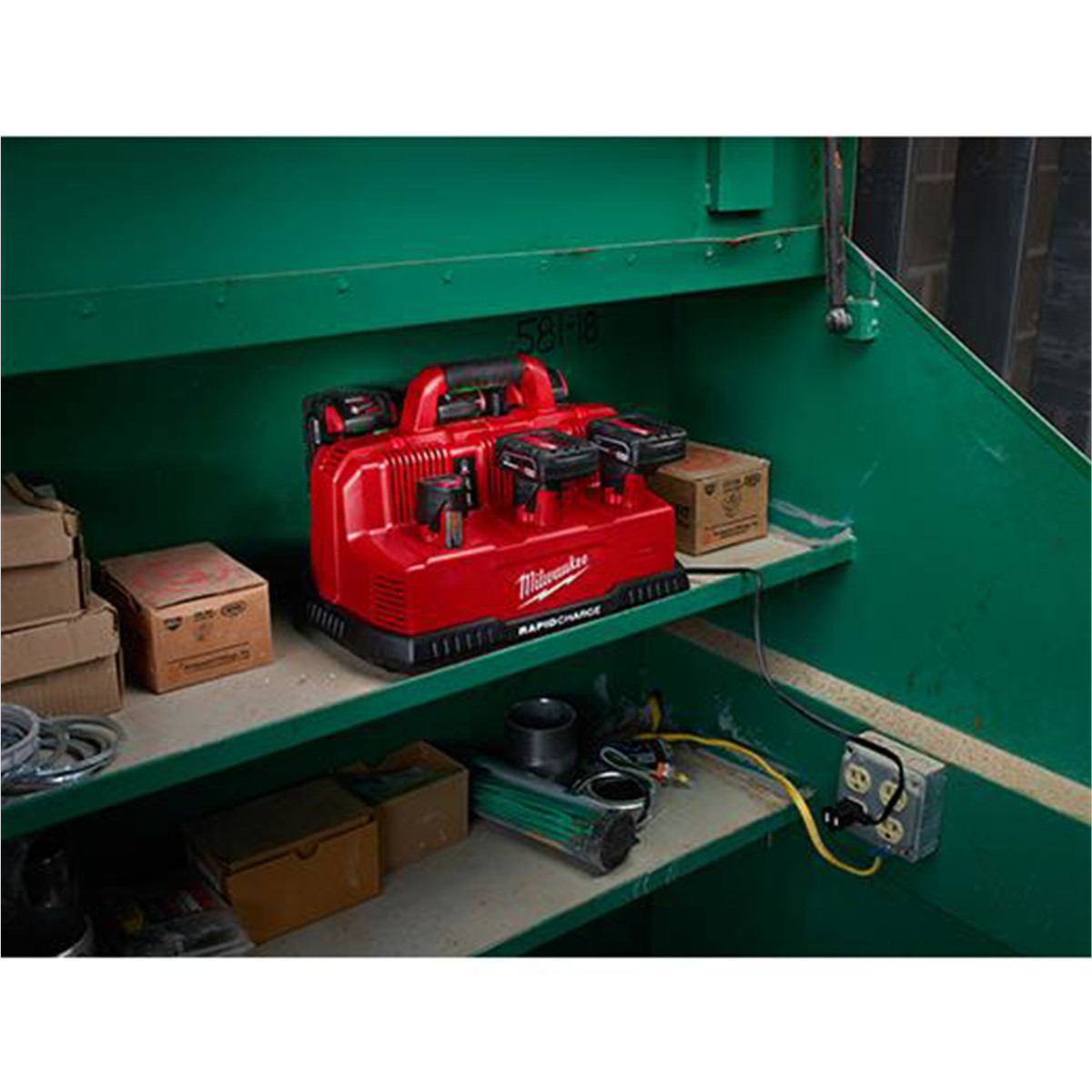 Milwaukee 48-59-1807 Multi Voltage Battery Charger with Fast Charging