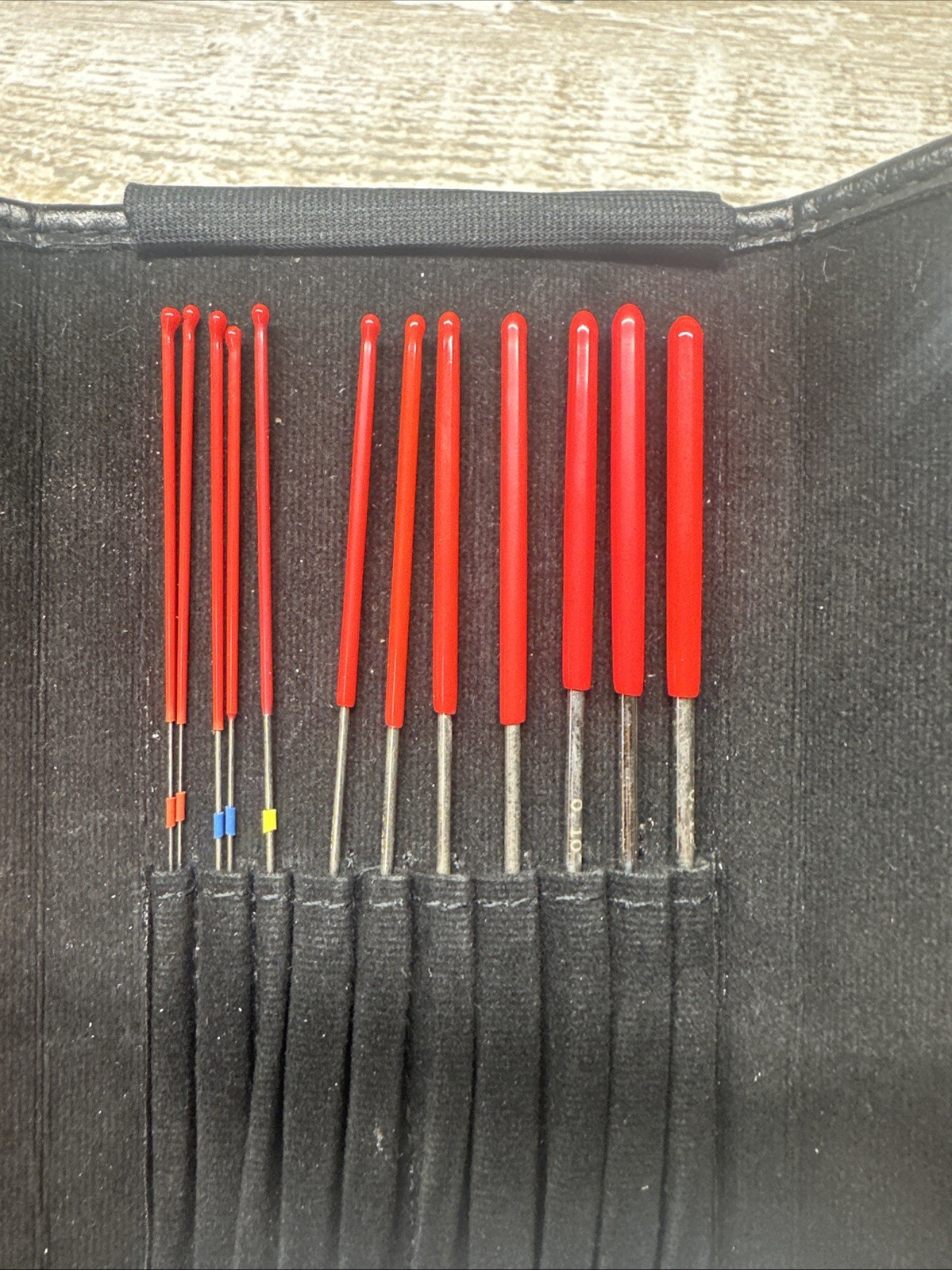 IPA 8042 DIAMOND FILES Micro-Round Terminal Chaser™ Set