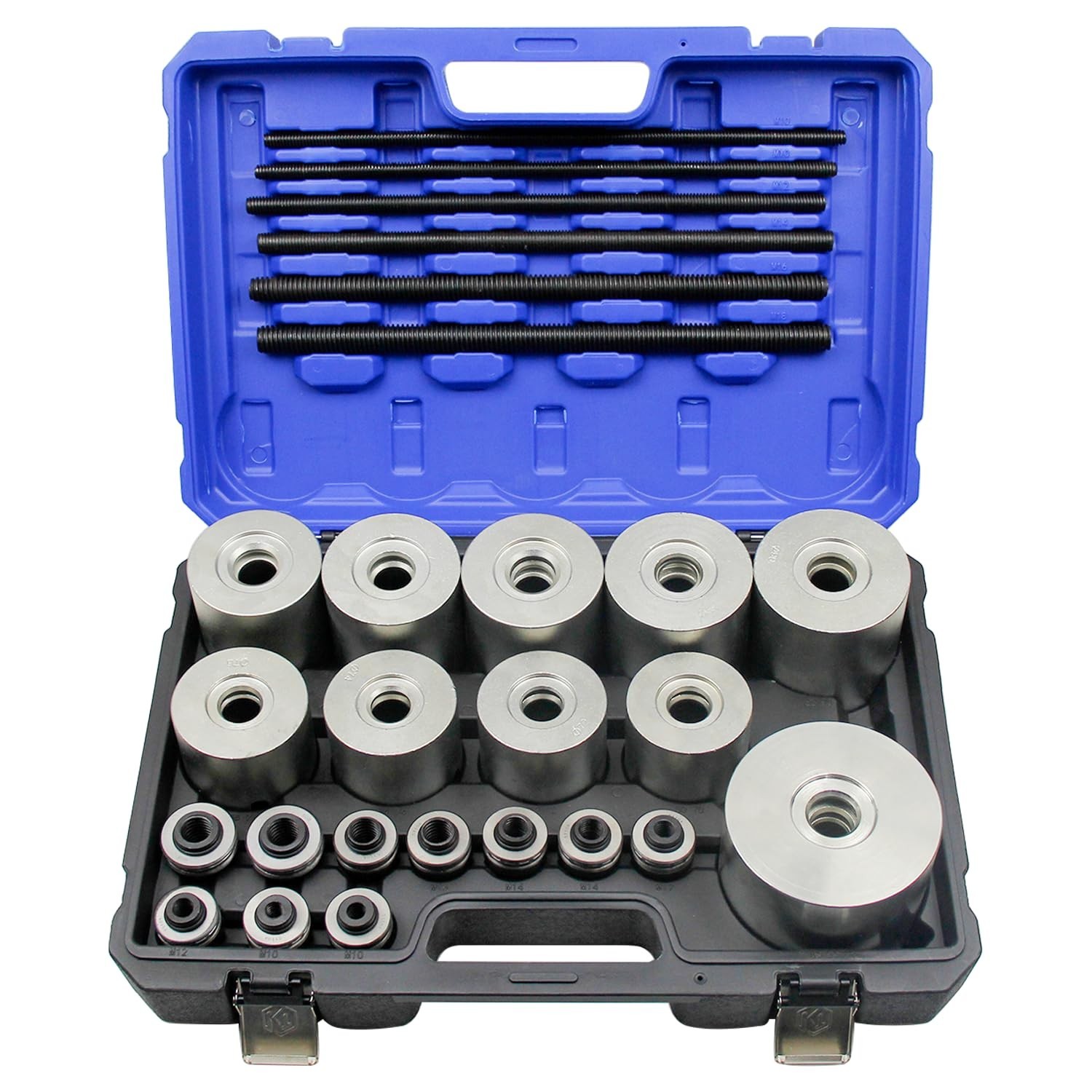 Kuntech 29PCS Press Pull Sleeve Kit Bearing Bushing Removal Installation Tool