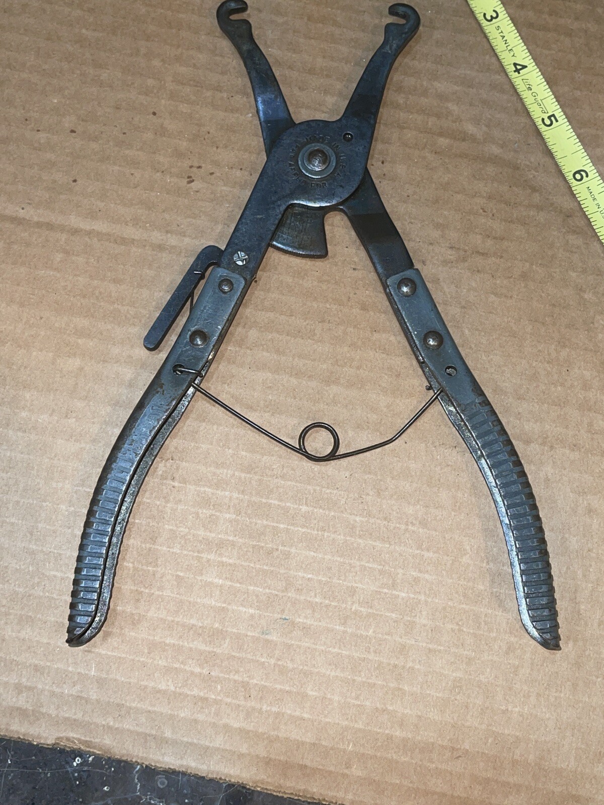 K-D Tools USA No 850H Ratcheting Piston Ring Compression Pliers – No Bands KD