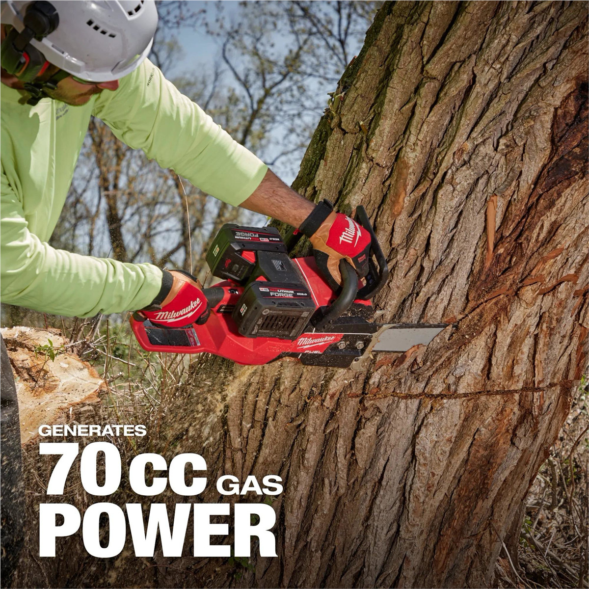 Milwaukee Tool M18 FUEL 20 Inch Dual Battery Chainsaw Kit