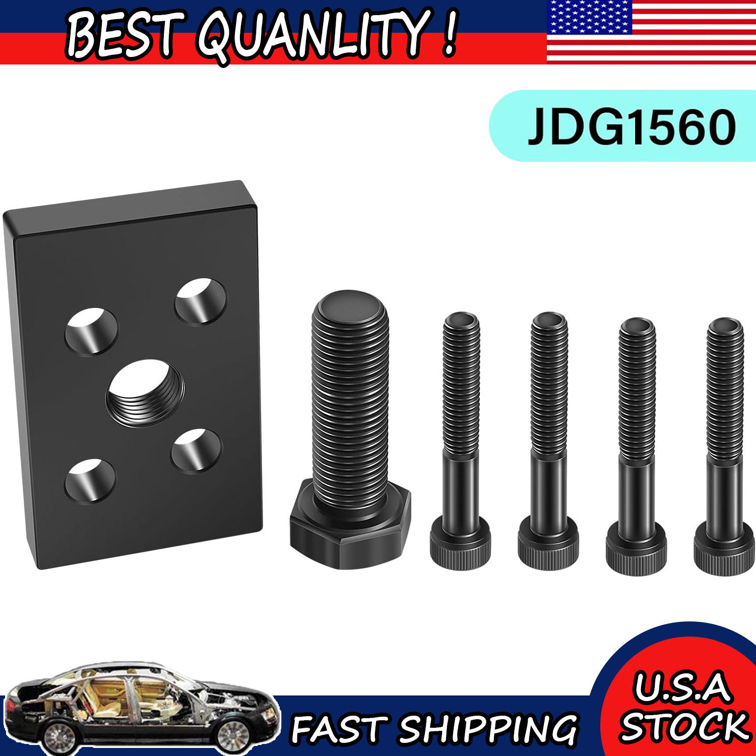 JDG1560, JDG670A Drive Gear Puller Plate Tools for John Deere 6059/6068 Engines