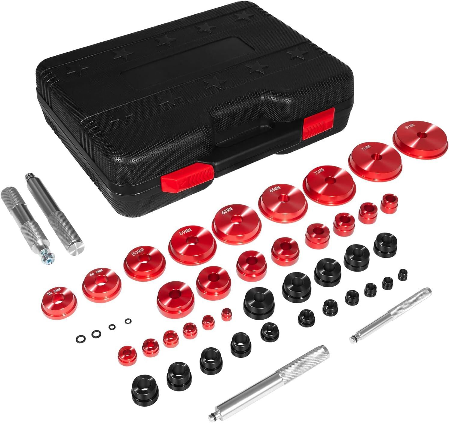Bearing Press Kit, Bearing Race and Seal Driver Set, for Bearing Installation