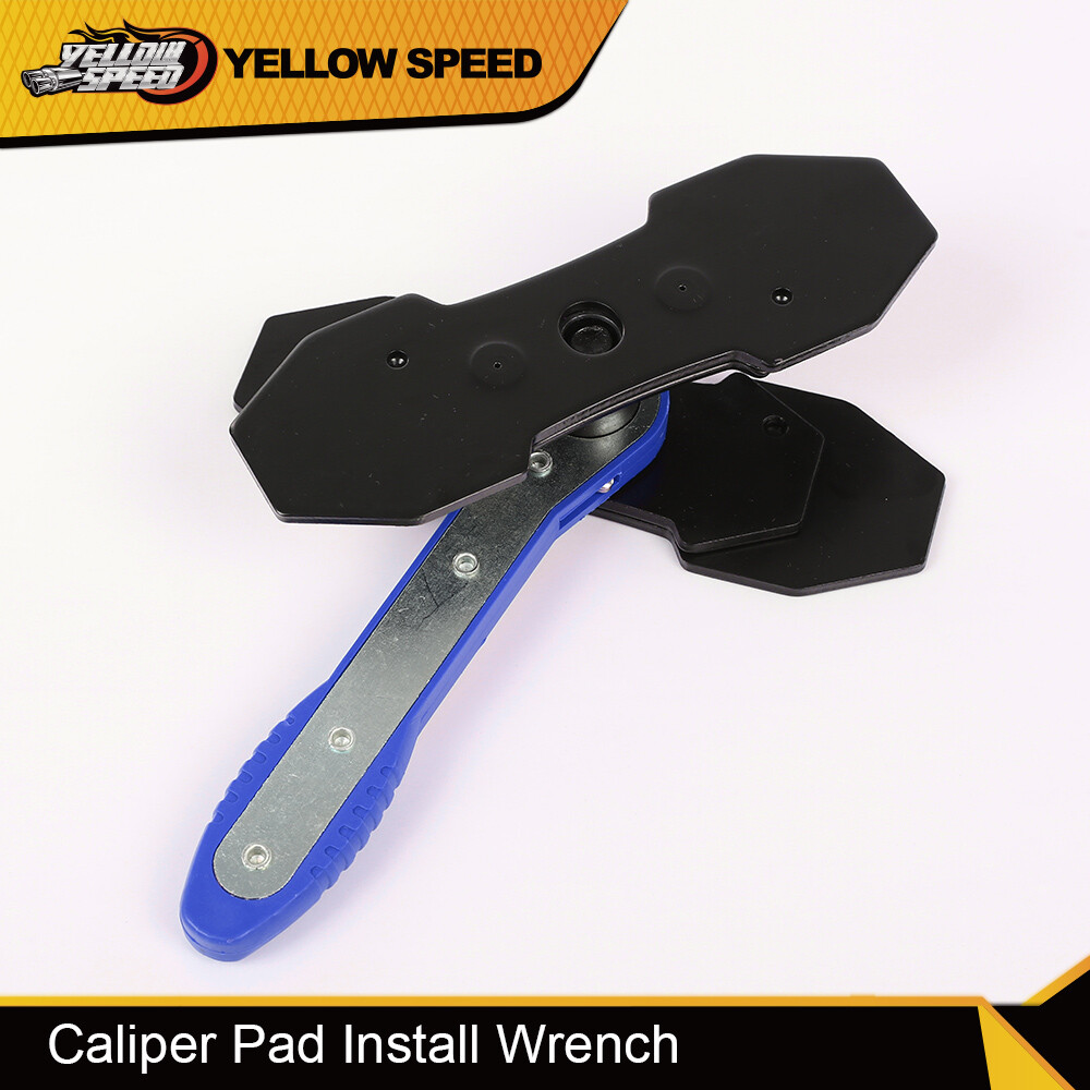 Car Ratchet Brake Piston Spreader Wrench Caliper Pad Install Tool Press Portable