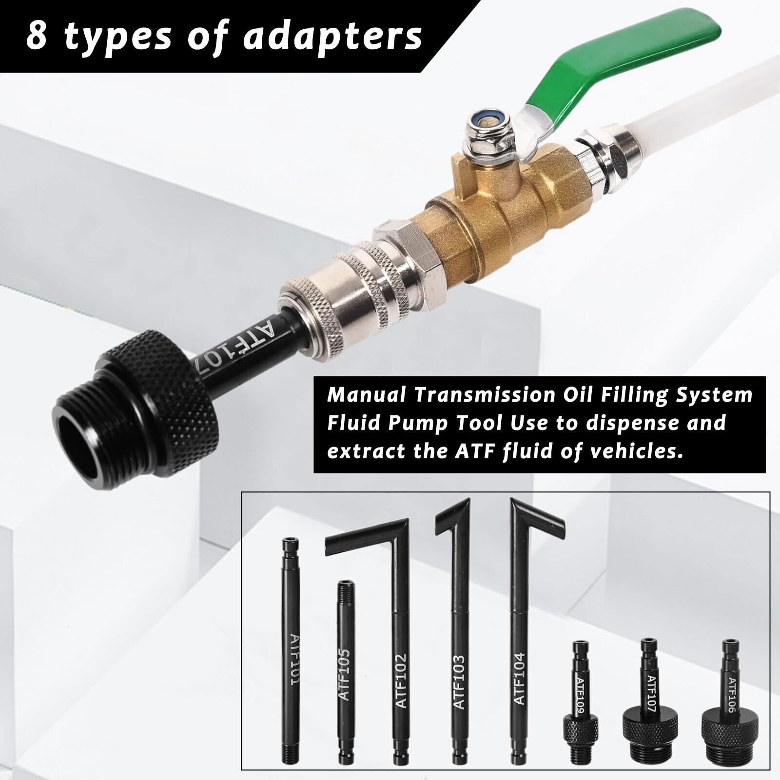 Manual Transmission Tool Fluid Oil Filling Filler System Fluid Transfer Set 3L
