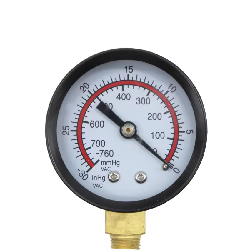 Car Vacuum Pump Tester, Hand Brake Liquid Suction Tool, 0~30 inHg 0~760 mmHg kPa