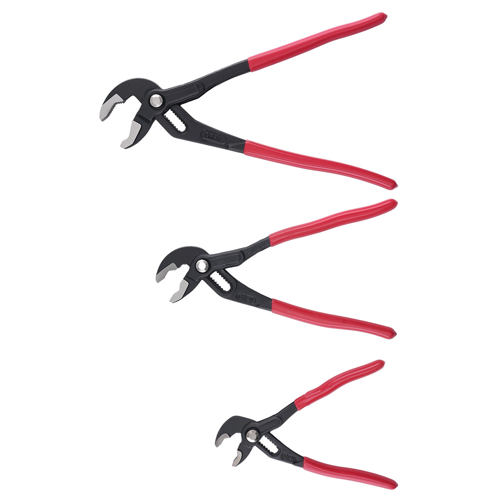 Self-Locking Water Pump Pliers Carbon Steel 7″ 10″ 12″ Non-Slip Grip Set