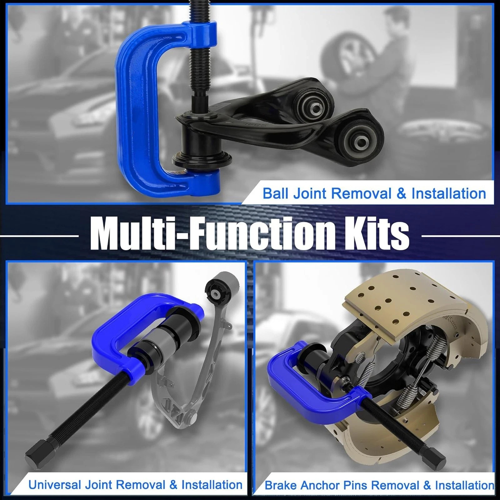 25PC Master Ball Joint Press Kit Auto Ball Joint Removal Installer Tool Kit