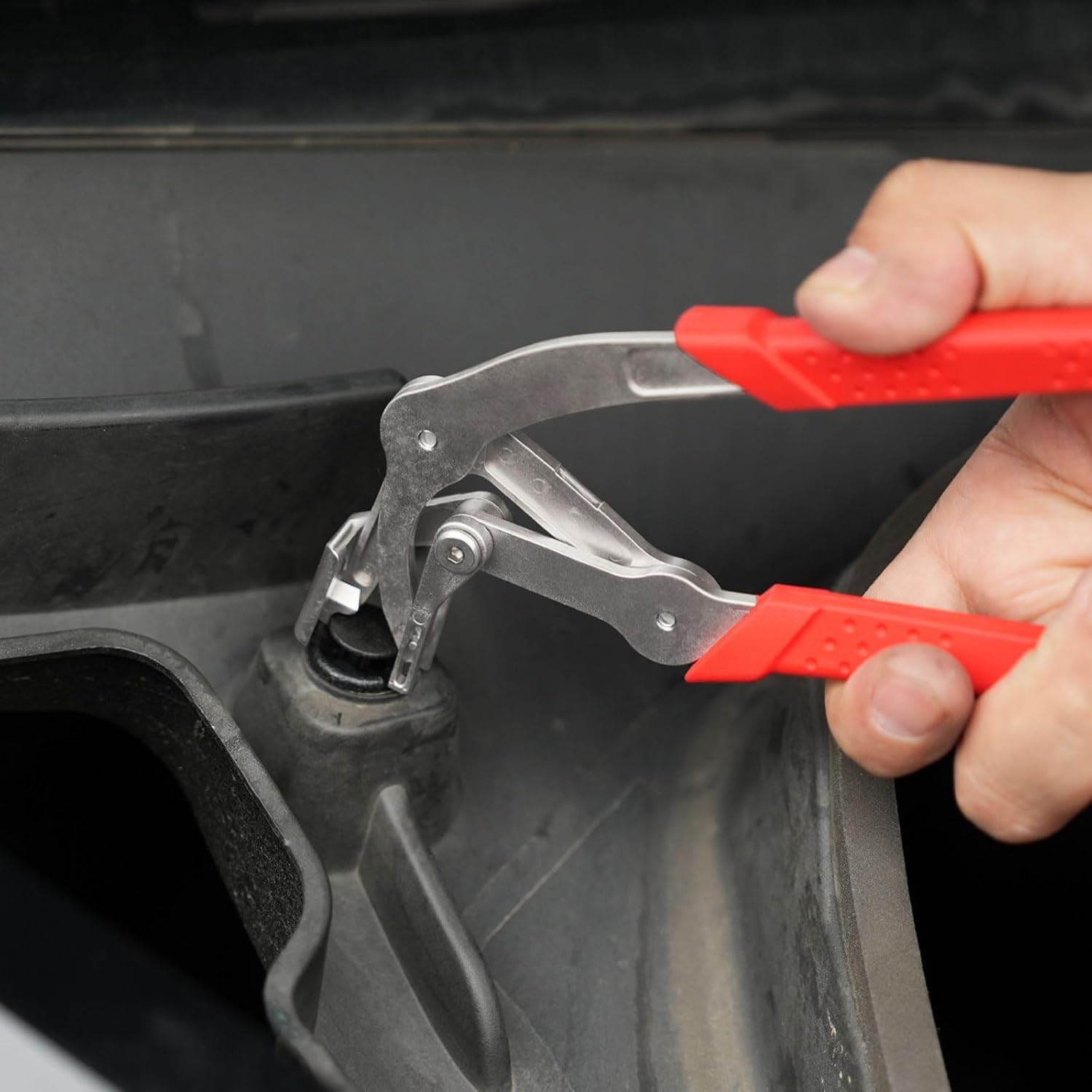 Car Clip Pliers and Trim Removal Tool Heavy Duty Spring-Loaded Car Fasteners