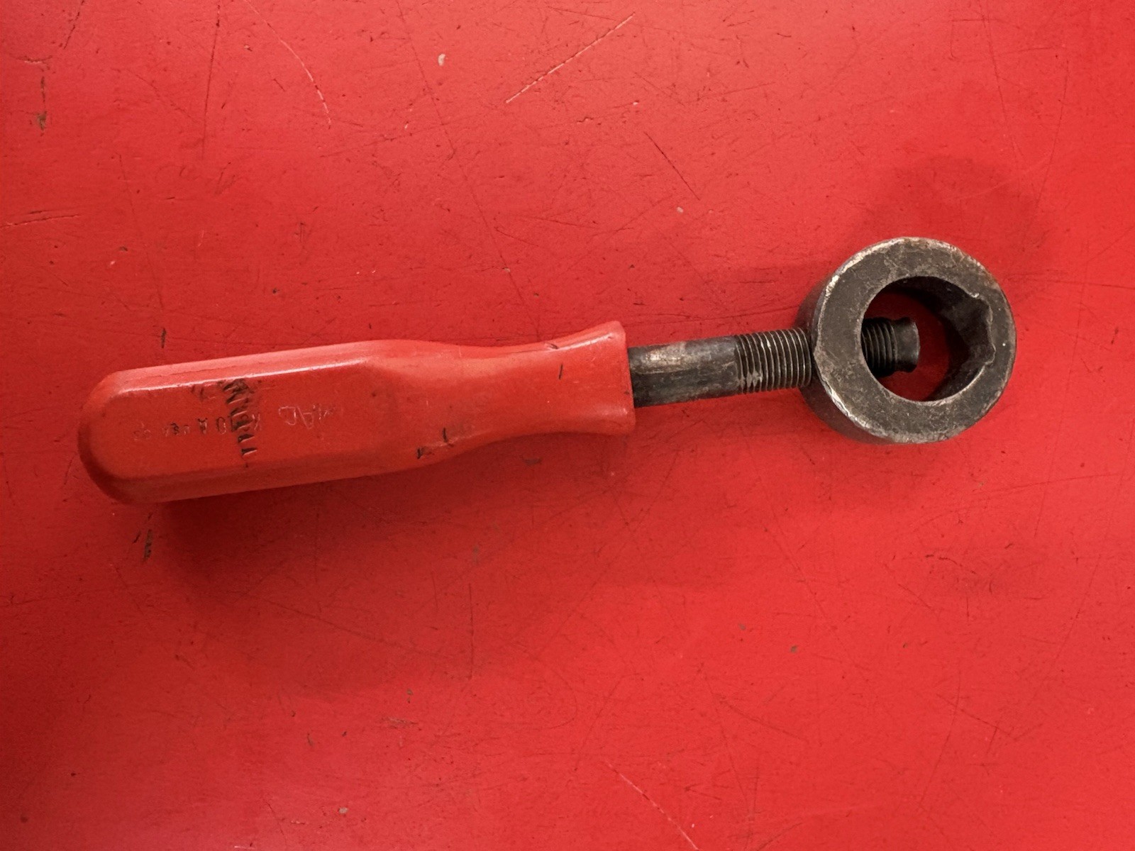 MAC Tools USA Chisel Punch Holder KS10A Red Hard Handle Tool Adjustable