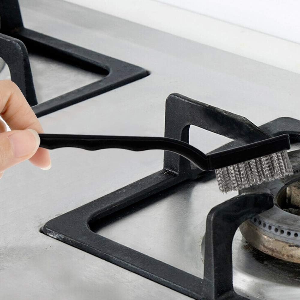 15 Pcs Mini Stainless Steel Wire Brush Set for Cleaning stainless steel