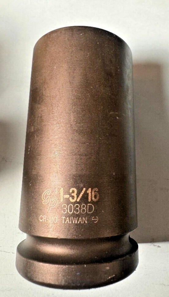 Grey Pneumatic 3038D 1-3/16″ SAE 6 Point Deep Impact Socket 3/4 in Dr Warranty